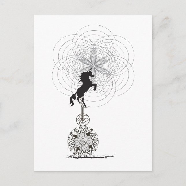 unicorn of the Universe Postcard (Front)
