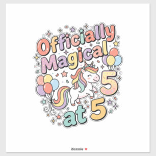 Unicorn Officially Magical at 5 Whimsical White Ba