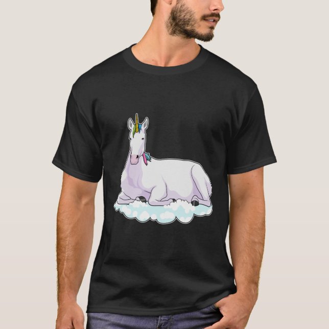 Unicorn on Cloud T-Shirt (Front)