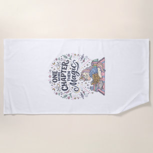 Unicorn One More Chapter Then Magic Print Ready Ma Beach Towel