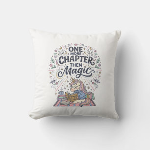 Unicorn One More Chapter Then Magic Print Ready Ma Cushion