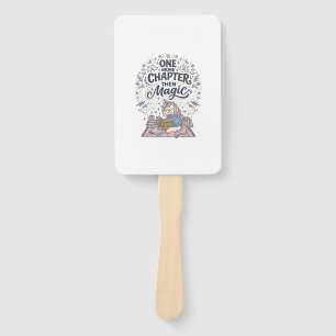 Unicorn One More Chapter Then Magic Print Ready Ma Hand Fan