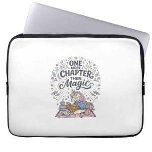 Unicorn One More Chapter Then Magic Print Ready Ma Laptop Sleeve