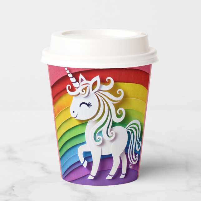 Unicorn Paper Cups (Front)