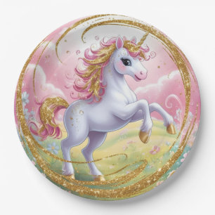 Unicorn Paper Plates
