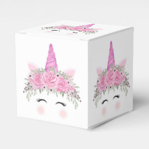 Unicorn Party Favour Box