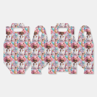 Unicorn party girl favour box