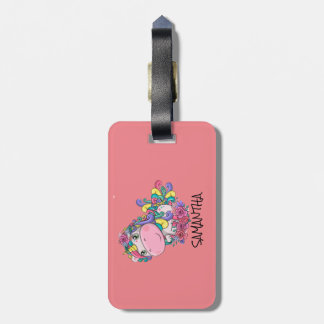 Unicorn Party Pink  Luggage Tag