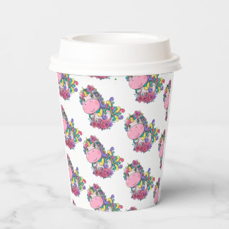 Unicorn Party Rainbow Paper Cups