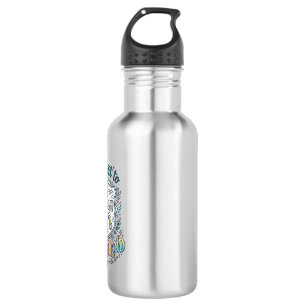 Unicorn Passport to Unicorn Land White Background 532 Ml Water Bottle