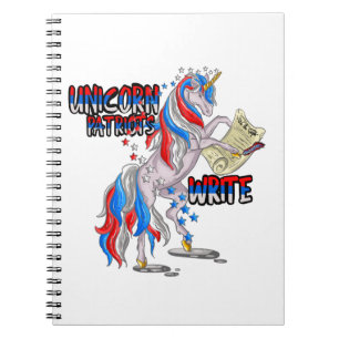 Unicorn Patriots Write Notebook