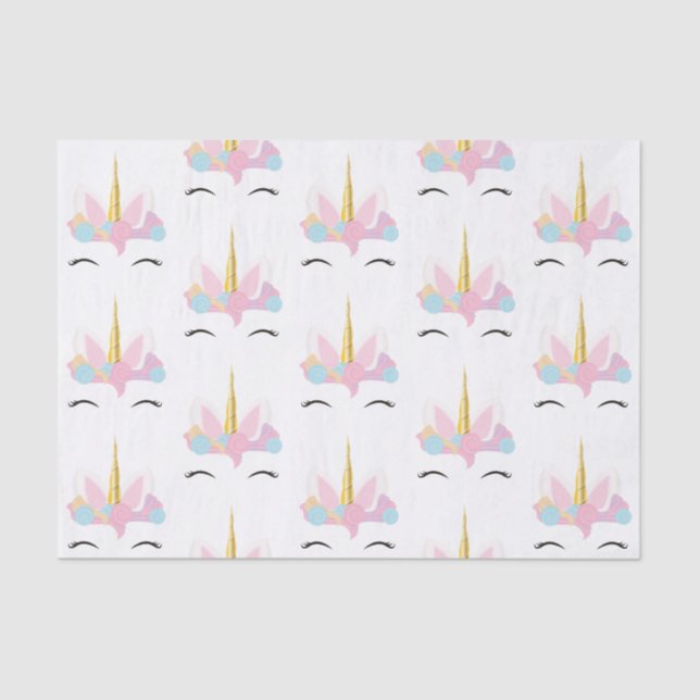 Unicorn Pattern | Tissue Paper (Front)