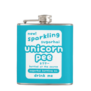 Unicorn Pee Hip Flask