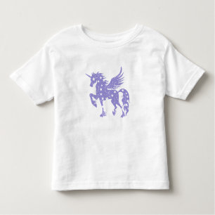 Unicorn pegasus - Choose background color Toddler T-Shirt