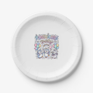 Unicorn Penguicorn Party Premium Vector Vector Des Paper Plate
