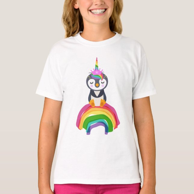 unicorn penguin T-Shirt (Front)