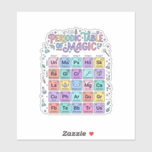 Unicorn Periodic Table of Magic Trendy Cute Gift D