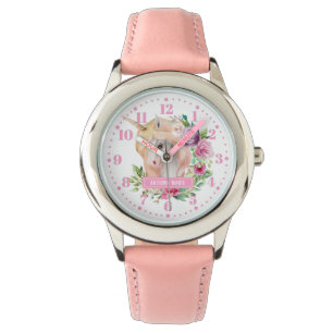 Unicorn Personalised Custom Kid's Watch