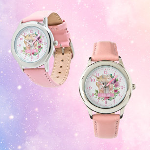 Unicorn Personalised Custom Kid's Watch