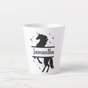 Unicorn Personalised Latte Mug