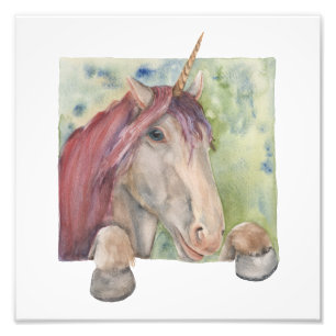 Unicorn Photo Print