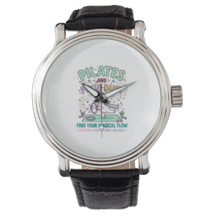 Unicorn Pilates and Pixie Dust Bold Typography T-S Watch