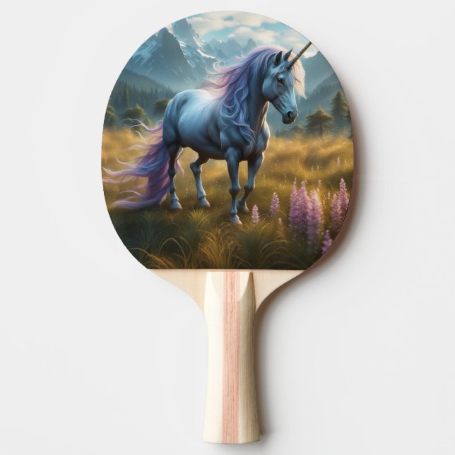 Unicorn Ping Pong Paddle (Front)