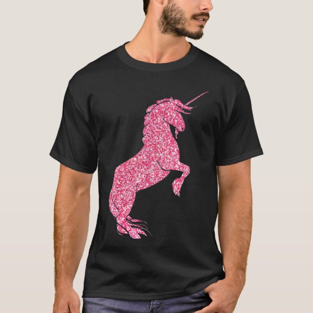Unicorn Pink always be you love  T-Shirt (Front)