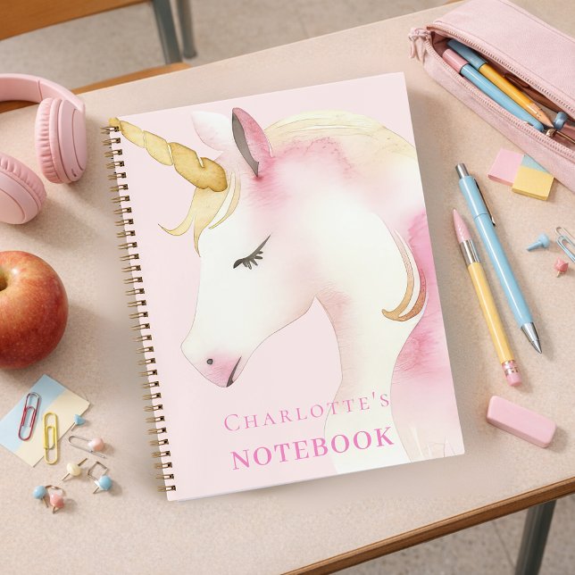 Unicorn pink girl notebook (Creator Uploaded)