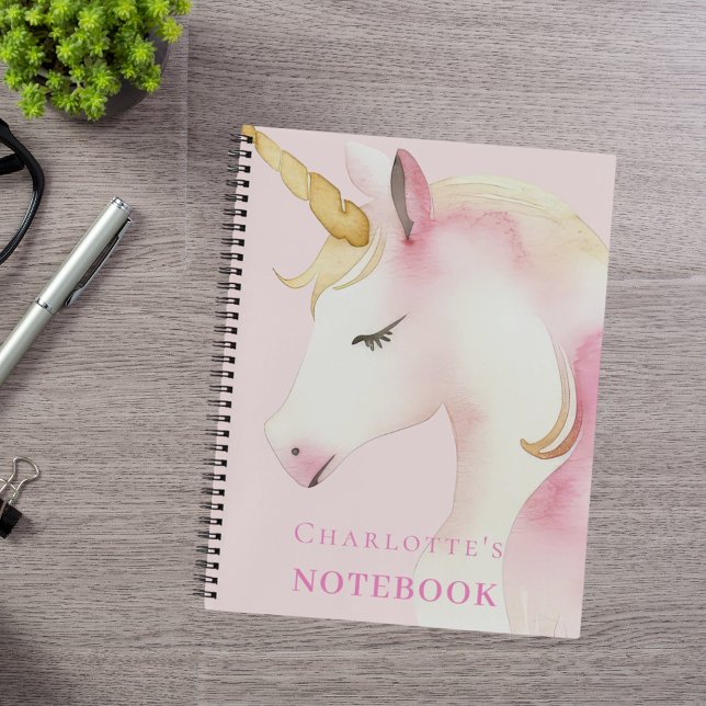 Unicorn pink girl notebook (Creator Uploaded)
