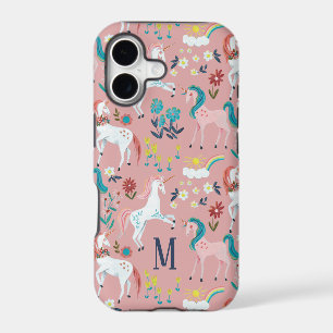 Unicorn pink rainbow girls all-over print