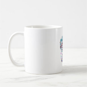 Unicorn Player One Unicorn Mode Retro Style Graphi Coffee Mug