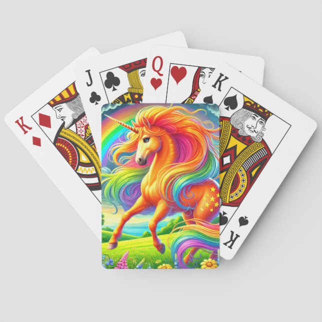 Unicorn Playing Cards (Back)