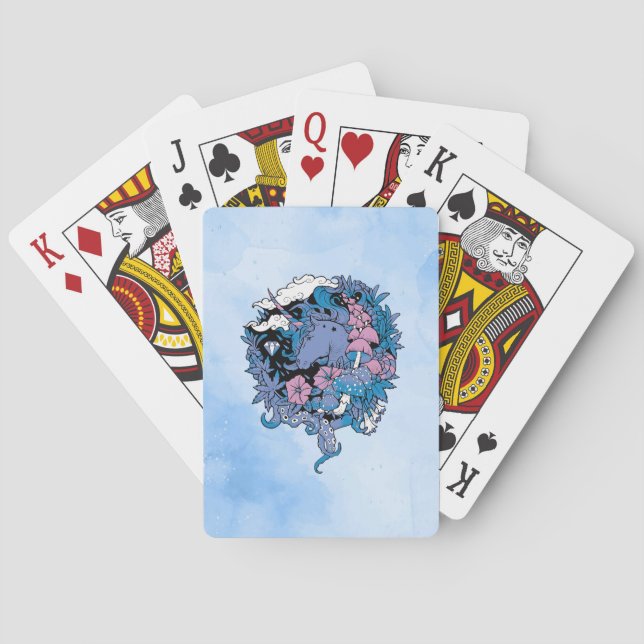 Unicorn Playing Cards (Back)
