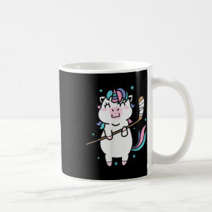 Unicorn Playing Field Hockey Fable Creature Sport Coffee Mug