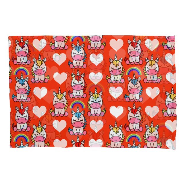 Unicorn Pony Home Decor Pillowcase (Front)