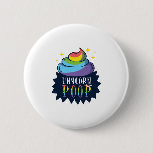 Unicorn Poop 6 Cm Round Badge