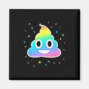 Unicorn Poop Magic Rainbow Fun Halloween Costume Magnet