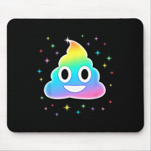 Unicorn Poop Magic Rainbow Funny Halloween Costume Mouse Pad