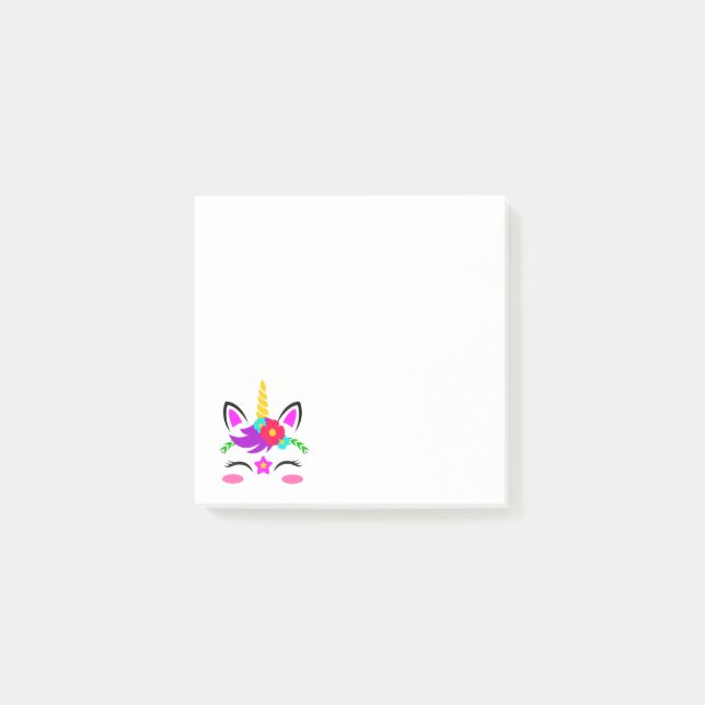 Unicorn Post-it Notes (Front)