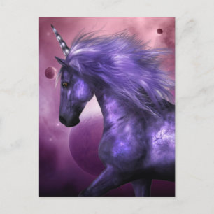 Unicorn Postcard