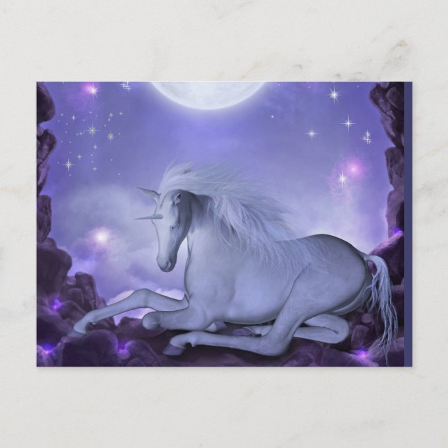 unicorn postcard (Front)