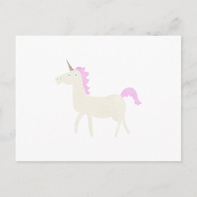 unicorn postcard (Front)