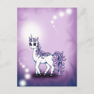 Unicorn Postcard