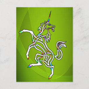 Unicorn Postcard
