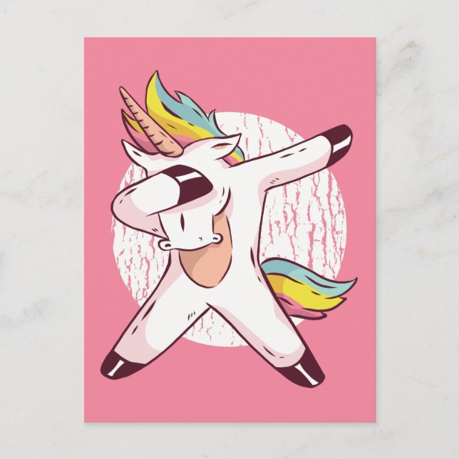Unicorn Postcard (Front)