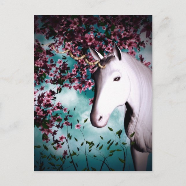 Unicorn postcard (Front)