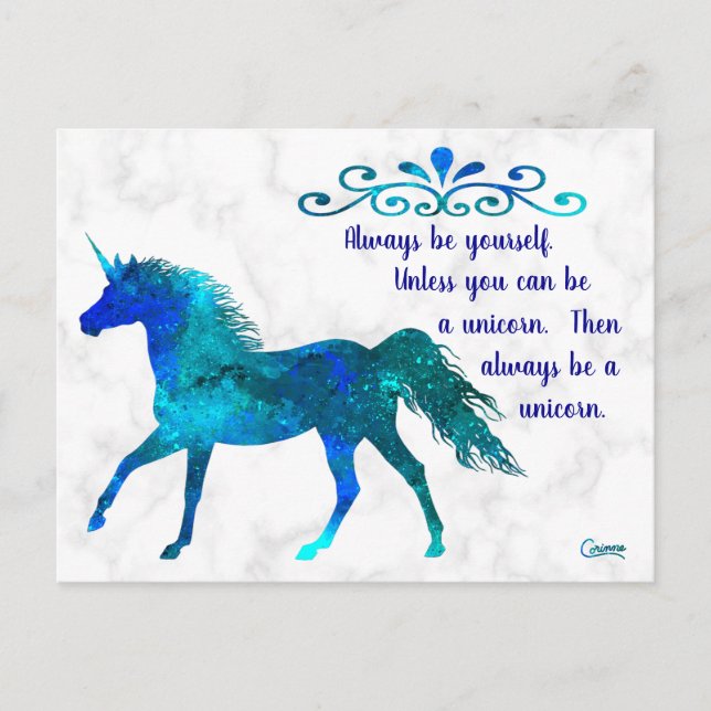 Unicorn - Postcard (Front)