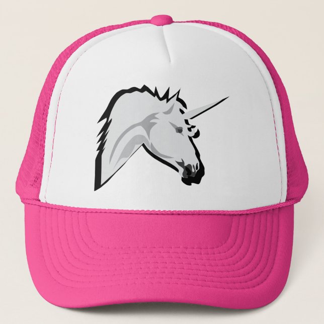 Unicorn Power Shadow Trucker Hat (Front)