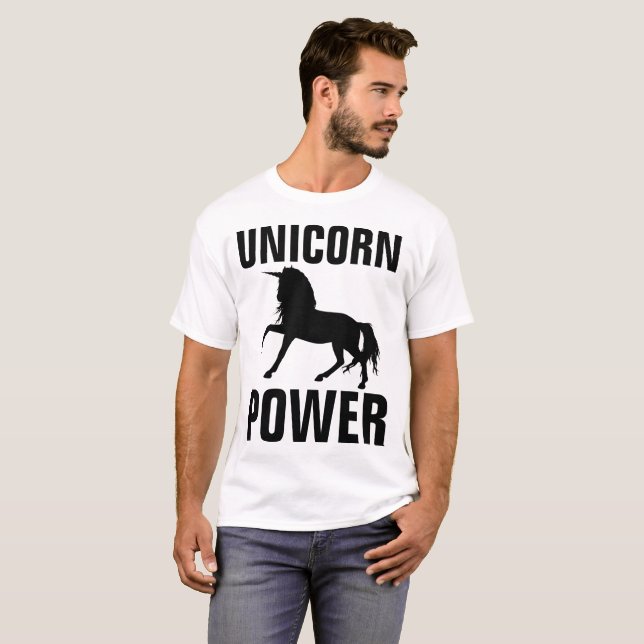 UNICORN POWER t-shirts (Front Full)